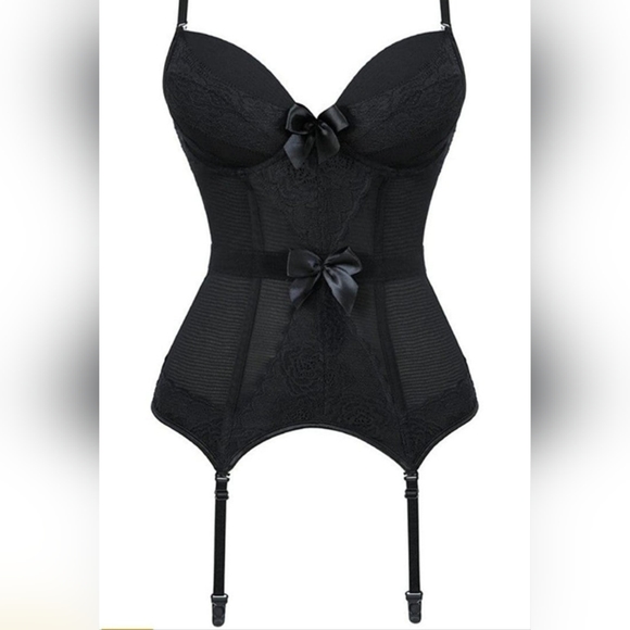 🔥Sexy🔥Corset Lingerie Naughty Garter Set Size XL - Picture 5 of 13